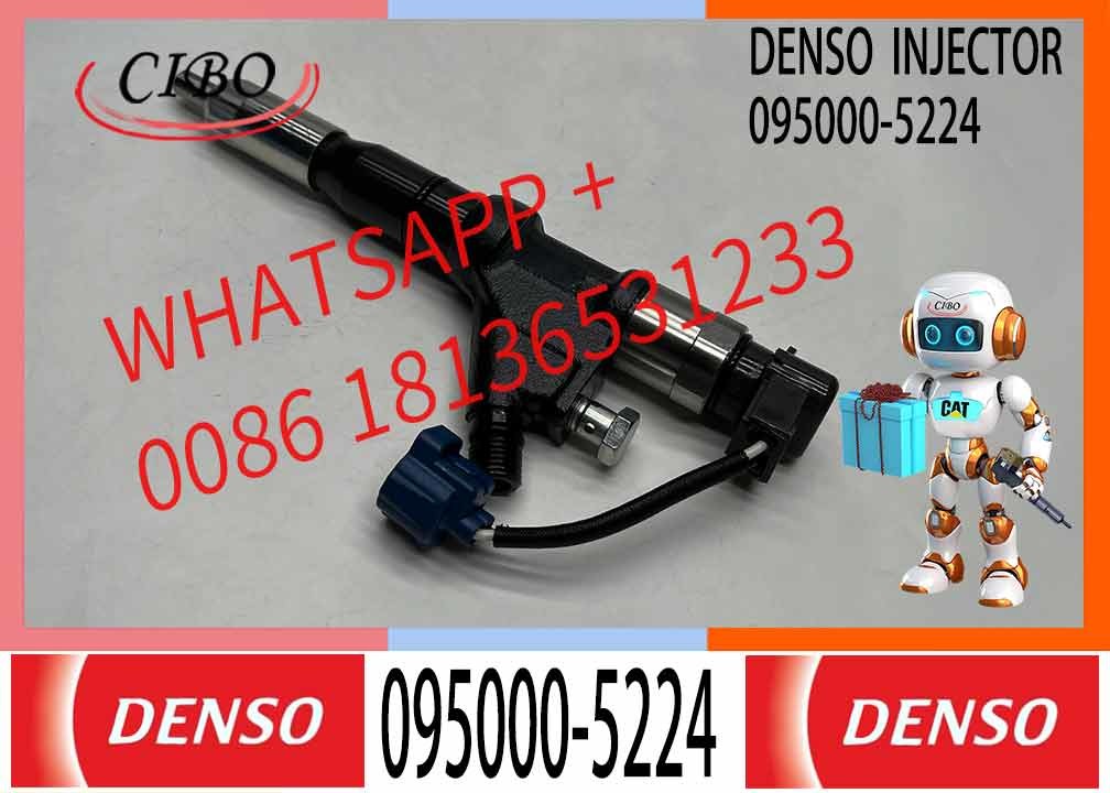 Diesel Common Rail Denso Fuel Injector 095000-5224 095000-5225 095000-5226 23670-E0340 For HINO 700 P13C E13C