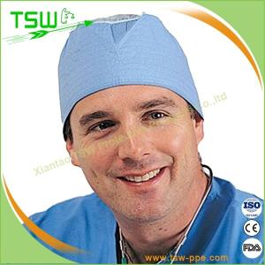 China Hospital Use SPP SMS Disposable Surgical Cap 12x64cm wholesale