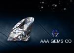 Colorless Diamond Brilliant Moissanite Oval Cutting 7mm x 9mm