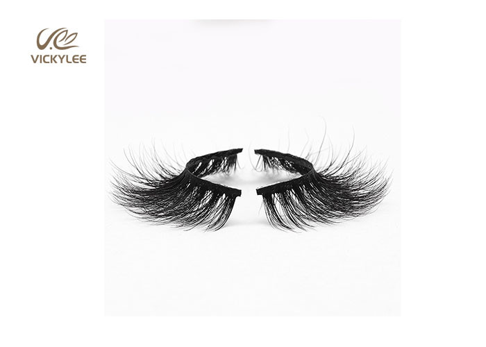 Synthetic Fiber OEM 0.07mm Beautiful Natural Eyelashes