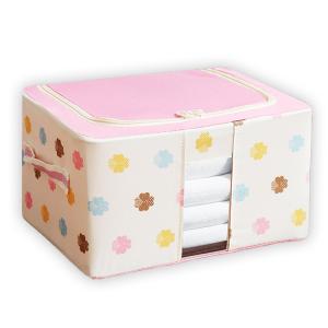 China Odorless Fabric Covered Storage Boxes , Dustproof Clothes Storage Bins ISO9001 wholesale