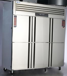 China Commercial Vertical Freezer for Kitchen Cooling Large-Capacity Stainless Steel wholesale