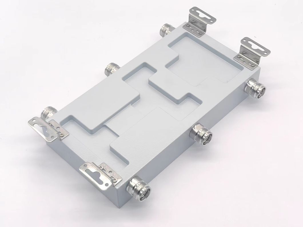 698-3800MHz 4 in 1 out Low Pim Hybrid Coupler DIN-F