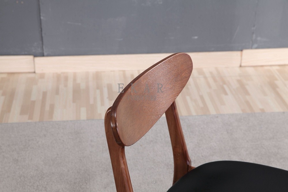 Nordic Style Leather Designer Modern Dining Chair