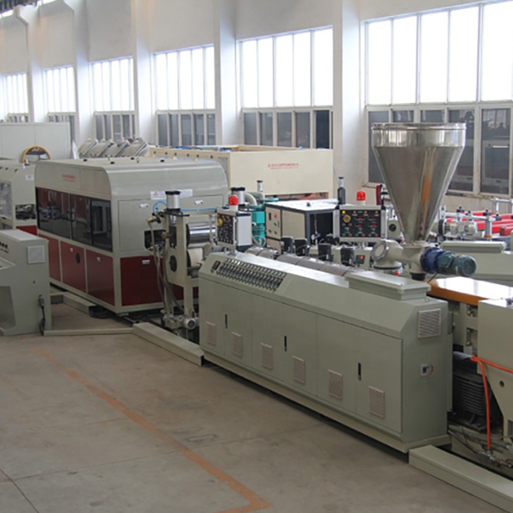 PVC Siding Production Extruder Machine with 38CrMoALA Screw Material and Competitive