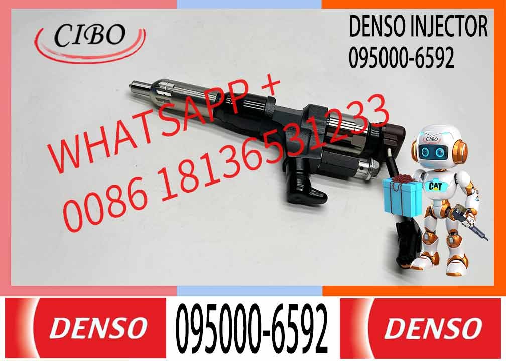 Diesel Injector 095000-6590 23670-E0010 095000-6592 095000-6591 23670-E0010 970950-659 For Hino J08E