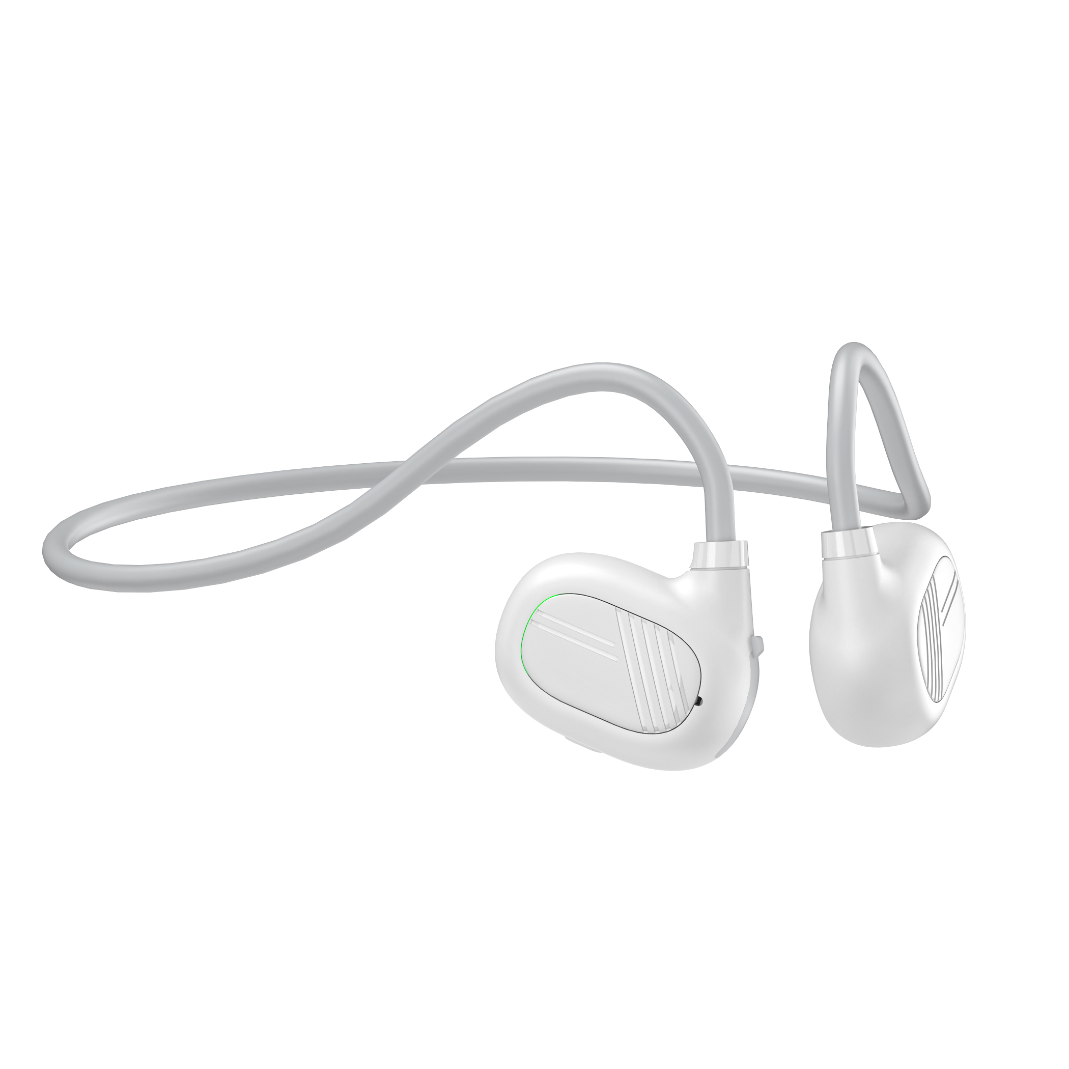 Volume Control Bone Conduction Earphone Ture Wireless Headset for Running Bicycling Driving Workout