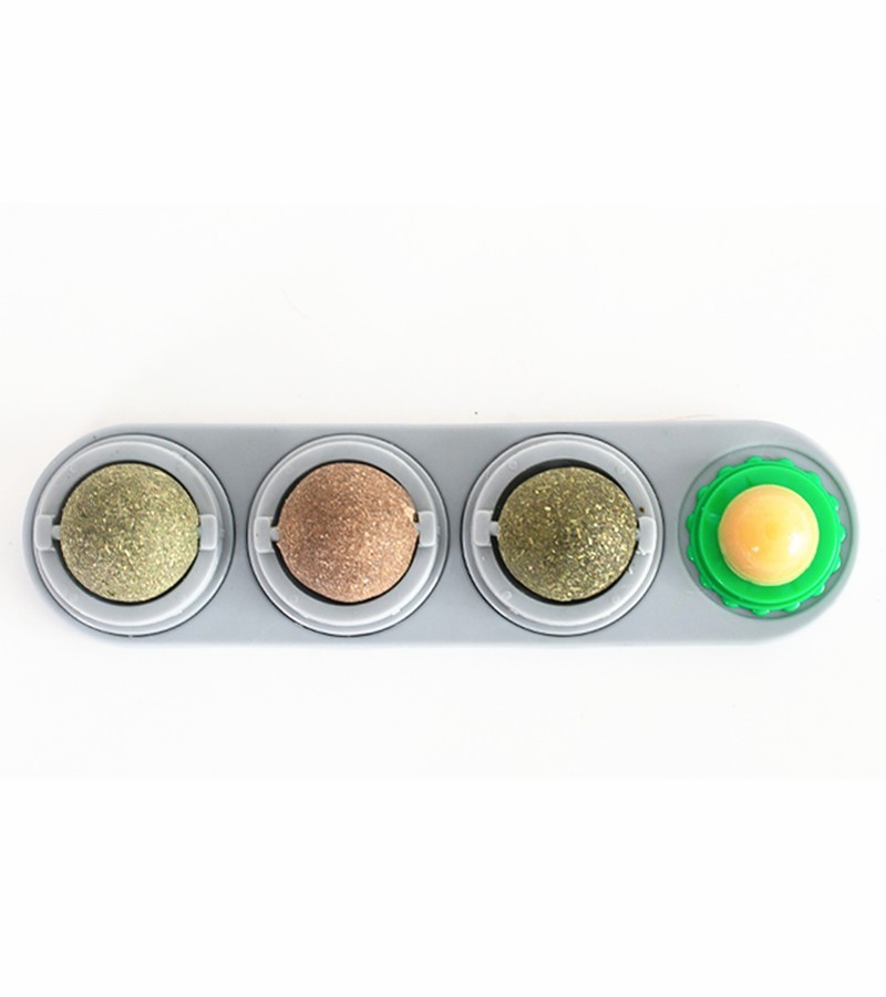 catnip wall ball toy
