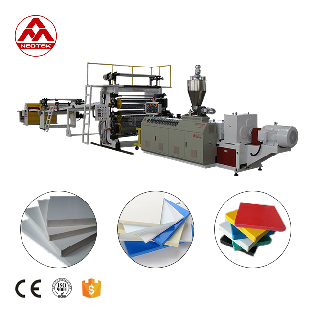 250kW Power PVC Free Foamed Board Extrusion Line for 25000x6000x4000 Specifications