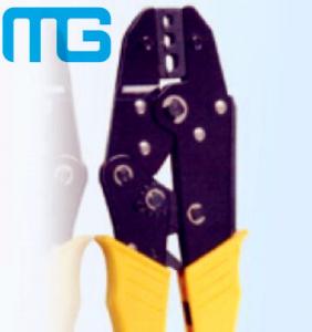 China Yellow Terminal Crimping Tool MG - 103 Carbon Steel Wire Terminal Crimping Pliers wholesale
