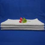 White Cotton Terry Face Towel