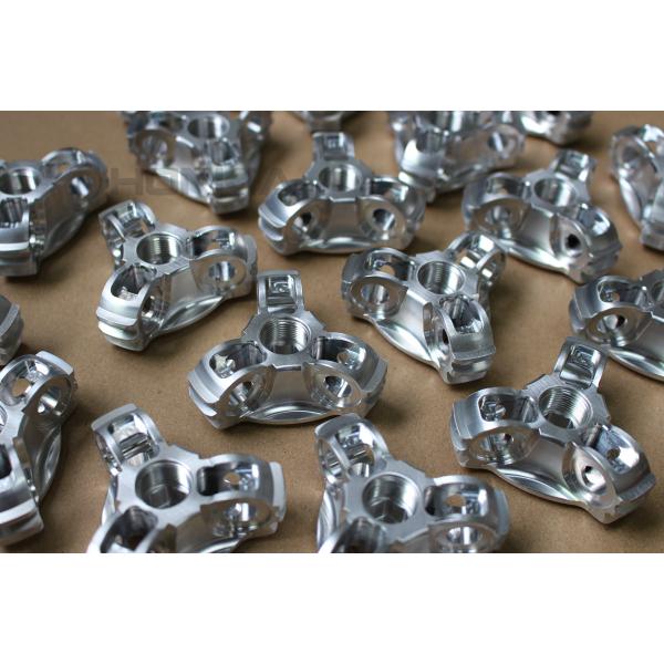 Customized Mechanical CNC Aluminum Parts Sandblasting Silk Screening Surface Finish