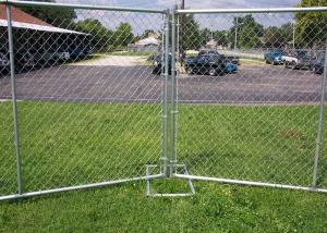 China free standing Galvanized 2.4x2.1m Temp Construction Fence wholesale