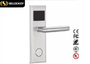 China Electronic Stainless Steel EU Handle Door Hotel Smart Lock wholesale