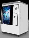 Retailer 100pcs Glass Bottle / 800pcs Plastic Bottle Recycling Machine
