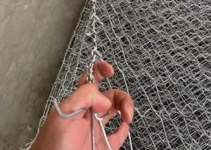 China 2.8mm Pvc Coated / Galvanised Gabion Baskets Rust Resistance wholesale