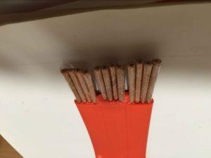 China Flat Shield Elevator cable 12G1.5, Each Core Shield Flat Cable wholesale