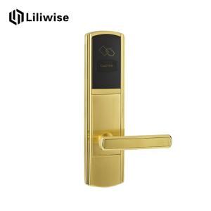 China RFID Card Hotel Door Locks Big Data Capacity 200 IC Card Long Battery Life Span wholesale