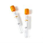 Single Use Clot Activator Tube Blood Collection Tube Sterile Glass Disposal