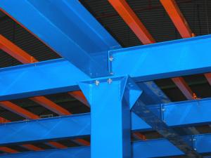 China Heavy Duty Industrial Mezzanine Floors Corrosion Protection Double T- Steel wholesale
