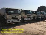 NISSAN UD Used Concrete Mixer Trucks 6 X 4 Driving Type Easy Operating