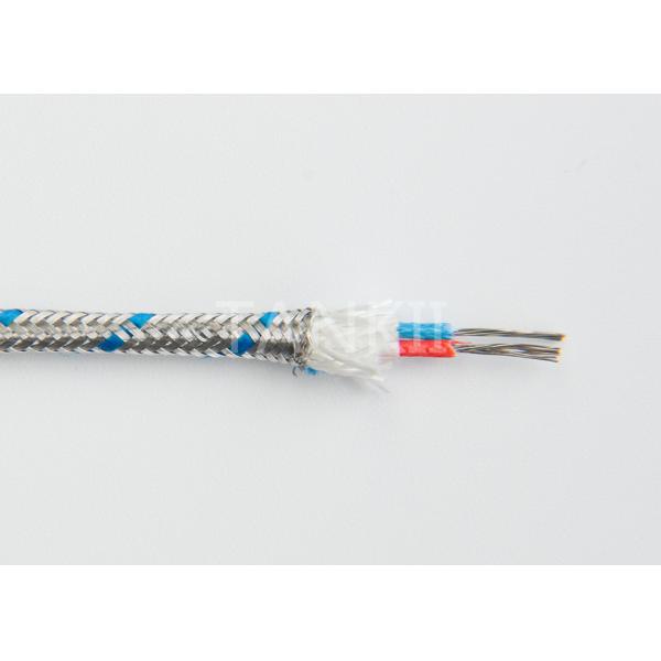 K Type PTFE Insulated Thermocouple Extension Cable 24AWG