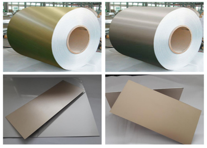 Not Easy Contamination Coloured Oxidized Aluminum Sheet Good Tensile Strength