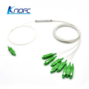 China 1*8 SC/APC Mini Steel Tube PLC Fiber Optic Splitter wholesale