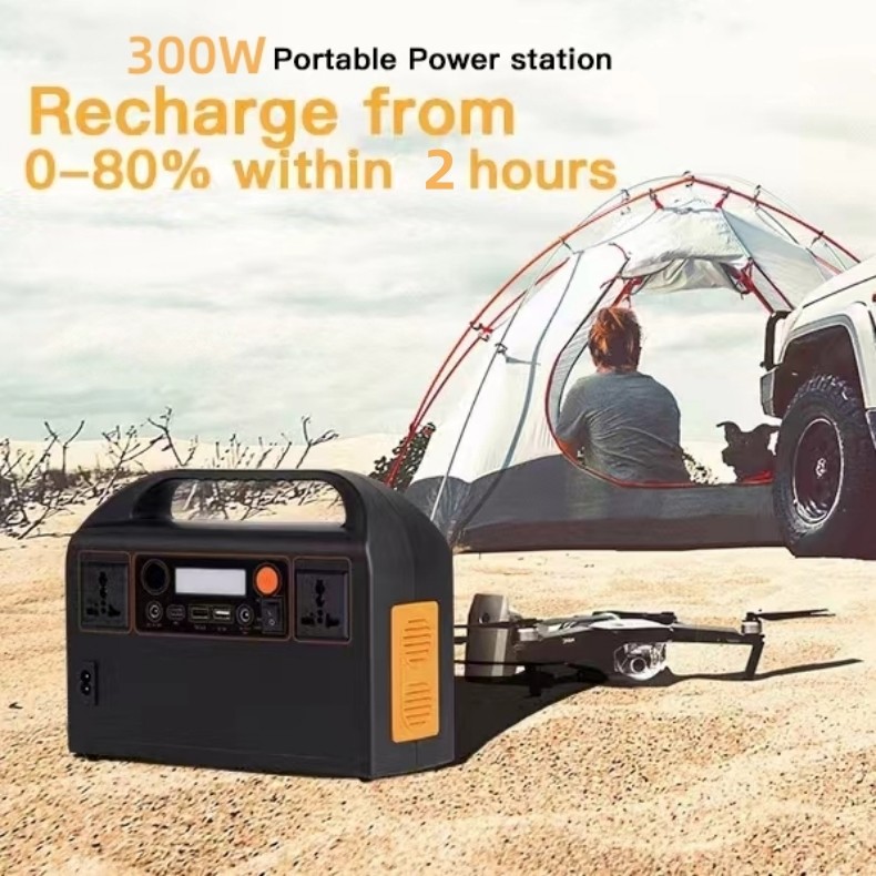 Camping Emergency Outdoor Power Bank Rechargeable 300W 500W 1KWh 2KWh 3KWh