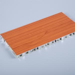 China 300x750mm Aluminum Honeycomb Sheet , Subway Aluminum Honeycomb Floor Panels wholesale