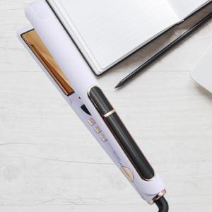 China 230C MCH Heating Ceramic Plate Hair Straightener Lightweight Purple Hair Iron wholesale