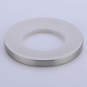 China Chromed Wash Basin Accessories Silver Vessel Sink Mounting Ring For Home Bathroom wholesale