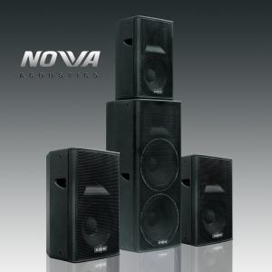 China 15&quot; RCF Style Disco Sound Equipment 8Ohm Black Paint With Wooden Cabinet wholesale