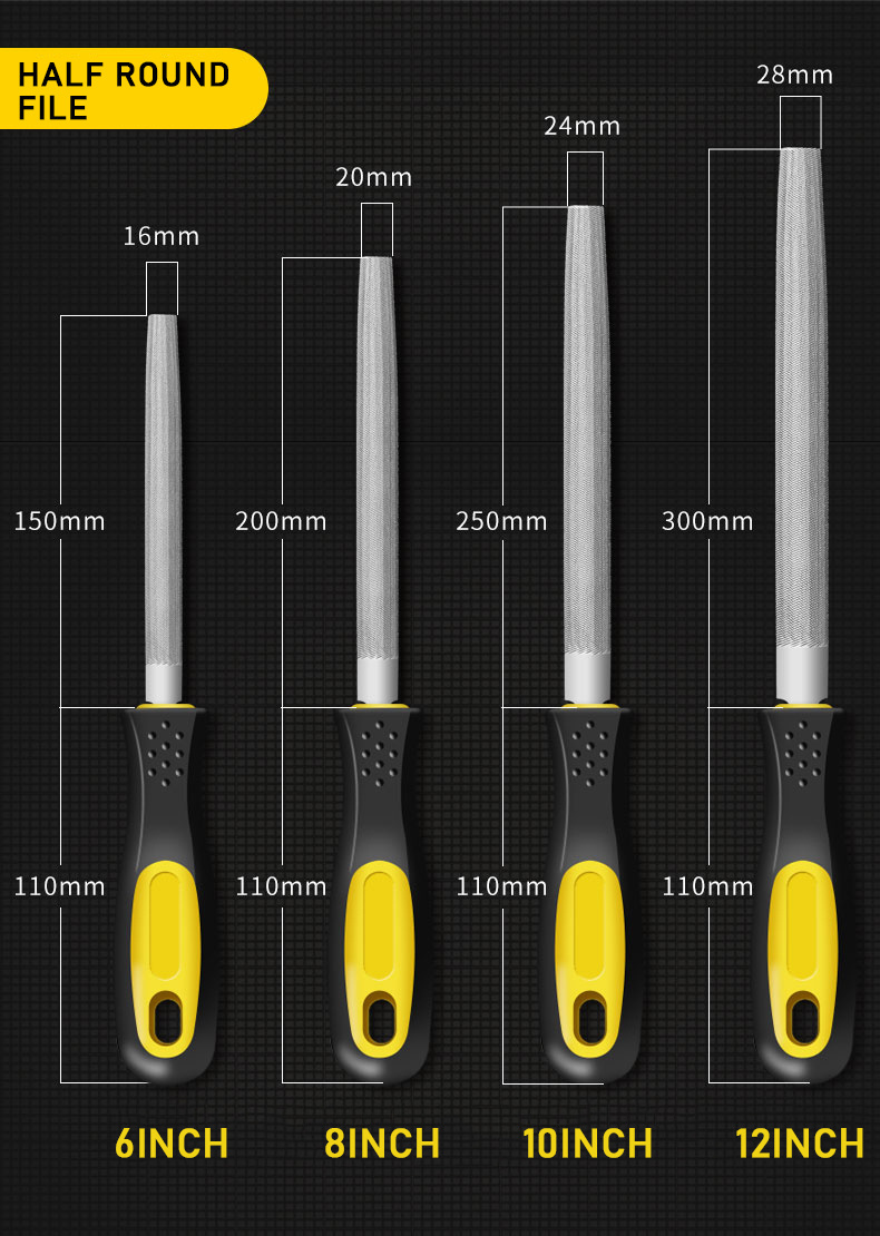 Machinist&prime; S Tool Heavy Duty Triangular Files