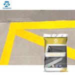 Crack Resistant Reflective Thermoplastic Paint Yellow Highway Paint No Wrinkles