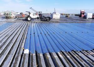 China Sandblasting Steel Plate Decking With Plating Finish For Roof wholesale