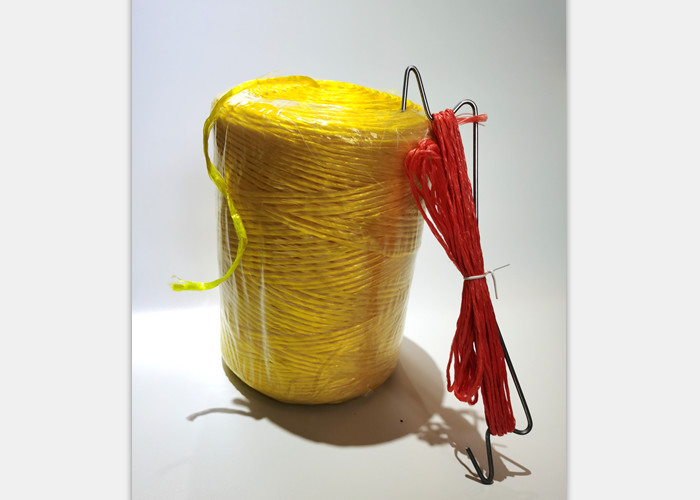 UV Treated Tomato Tying Twine Hanging Twisted 2.5g/m Split Film Polypropylene