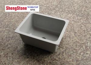China Resist Chemical Reagents Epoxy Resin Sink For High School Lab , Size Custom wholesale