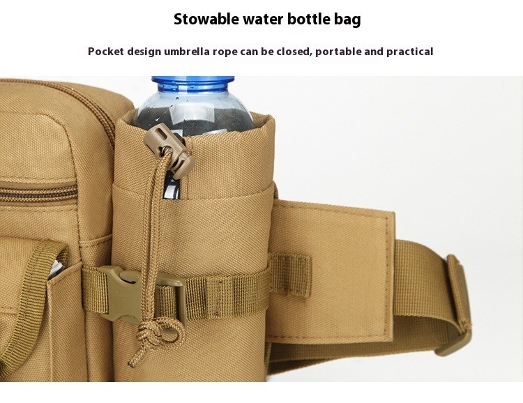 Fanny Pack Men'S Multi-Functional Sports Waterproof Small Fanny Pack Kettle Satchel Outdoor Riding Fishing Travel Kit