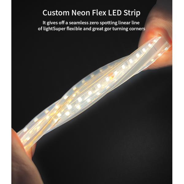 DC12V DC24V IP65 LED Strip Lights 6mm Width Neon LED Flexible Strip Light For Staircase
