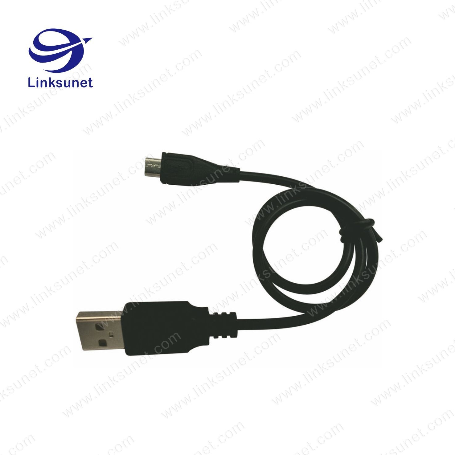 Blue USB 2.0 - A Plug Soldering Injector Wiring Harness Customized UL94 - V0 Pin 4