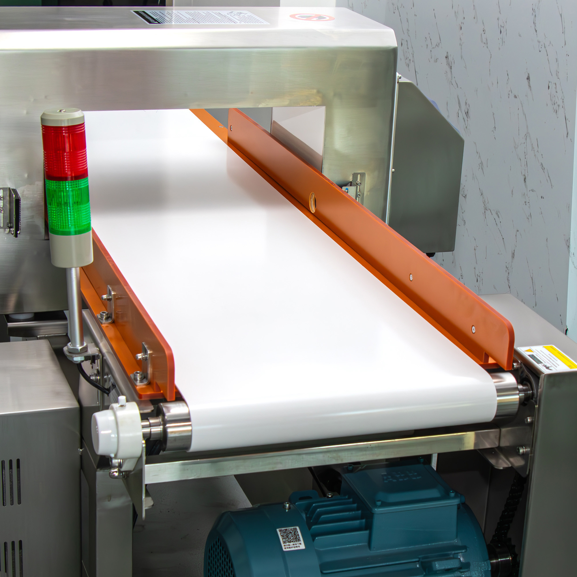 Auto Balance Conveyor Belt Metal Detector 220 V 50 Hz Multi - Frequency