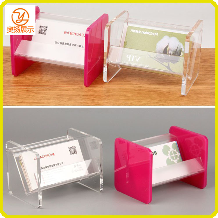 Shenzhen factory customized tabletop acrylic name card display