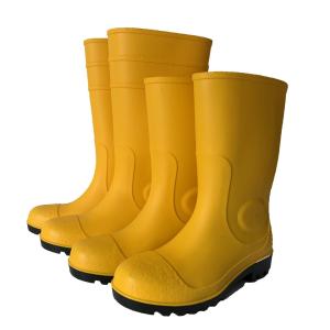 China PVC Safety Steel Toe Rain Boots Oil Industry for Work wholesale