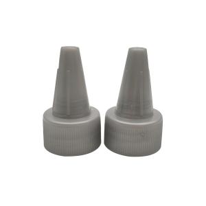China Leakage Resistant 28mm Plastic Nozzle Cap With Twist Top wholesale