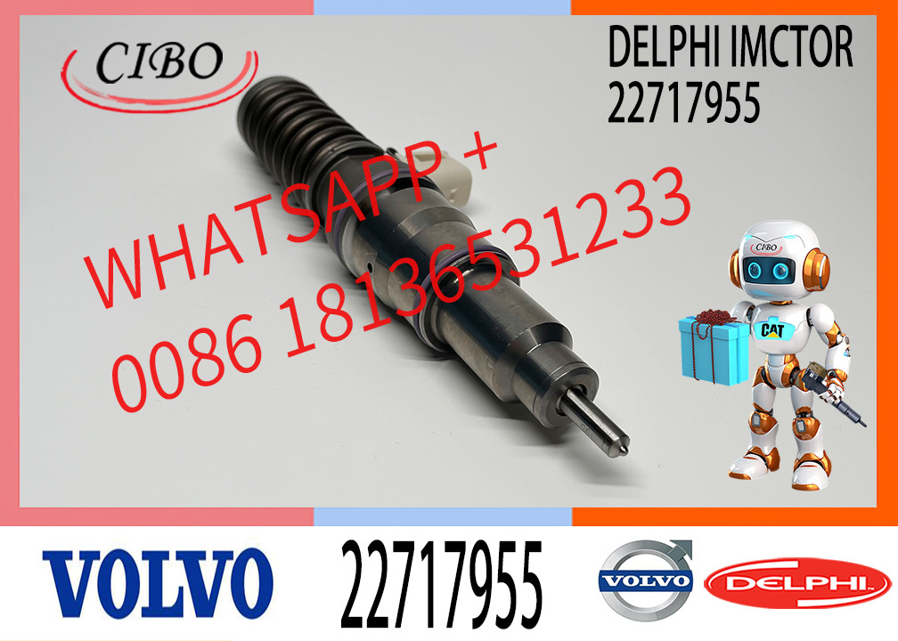 Truck Fuel Injector 22717955 Common Rail Injector BEBE5L08001 BEBE5L08101 For VOL-VO MD16 EURO 6