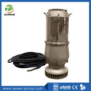 China Ultra Light Stainless Steel Reverse Axial Flow Submersible Sewage Pump wholesale
