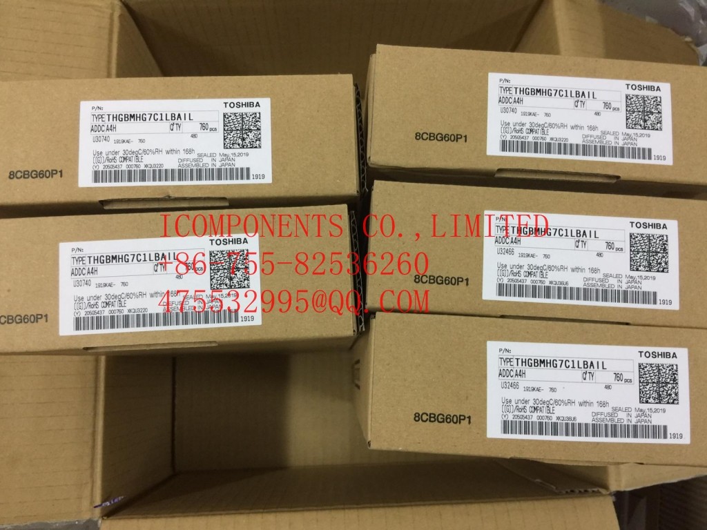 THGBMJG7C1LBAIL TOSHIBA 16GB NAND 15NM EMBEDDED MULTIMEDIA CHIP (EEPROM) (ALT: THGBMJG7C1LBAIL)