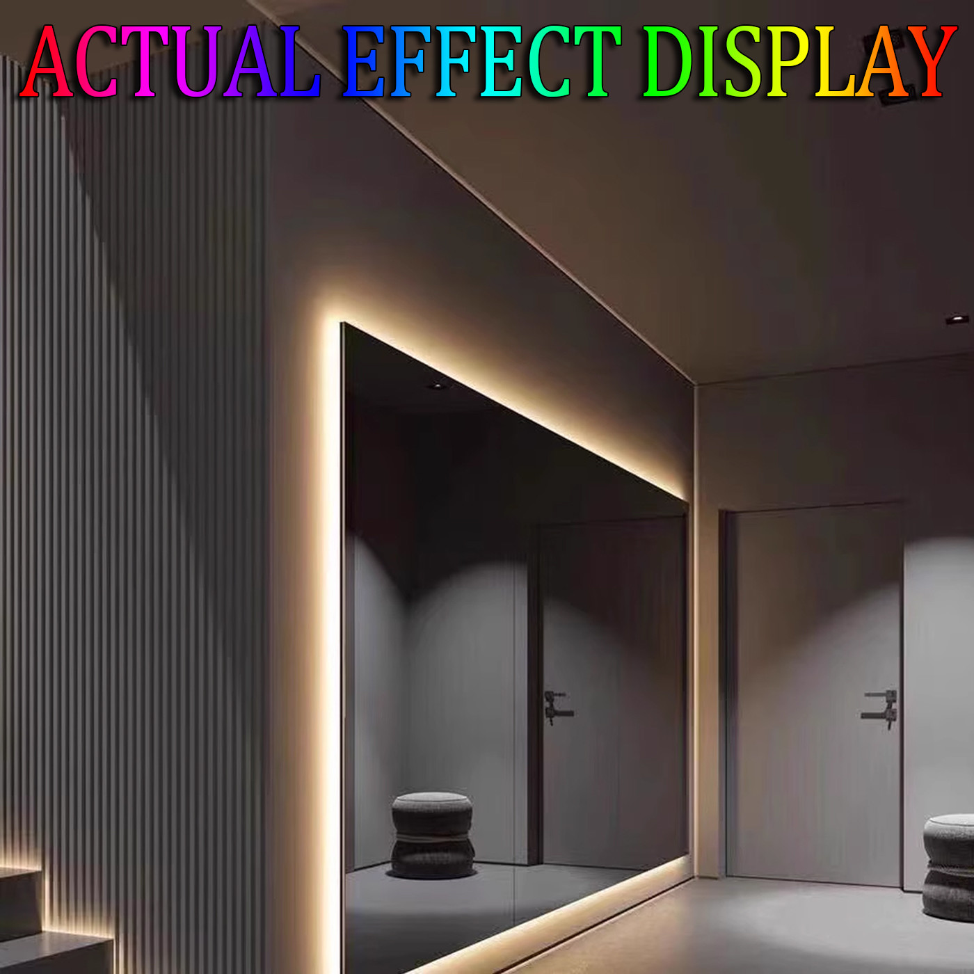 24V Low Voltage Bare Board Led Light Strip Self-Adhesive Light Trough 20 Meters No Voltage Drop 12V Three-Color Soft Light Strip Linear Light Source