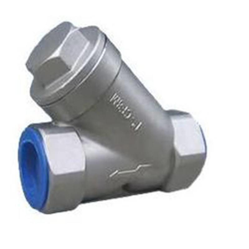 API 598 Screwed End Stainless Y Strainer Ss316/CF8M Water Meter Strainer/thread strainer/200wog/NPT